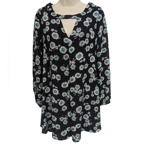 Express Band Collar Keyhole Daisy Dress Sz XS - Picture 1 of 10